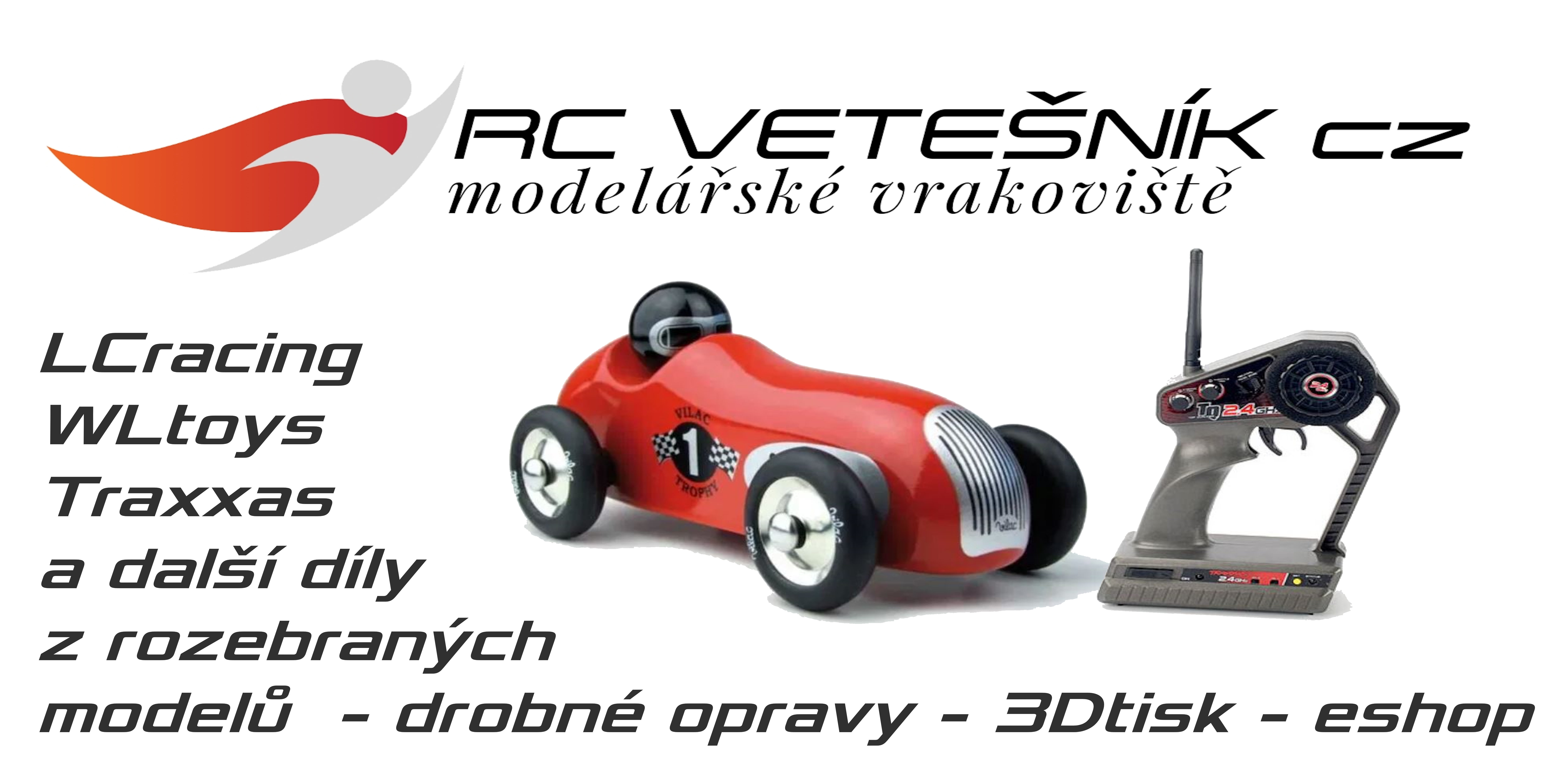 starší i nové díly pro RC